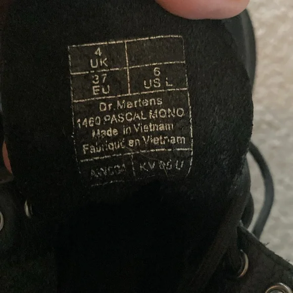 DocMartins Black Boots - Picture 3 of 5